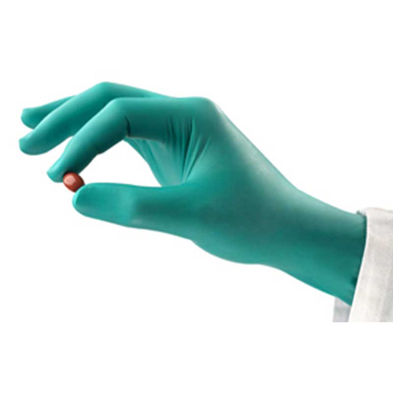 Ansell TouchNTuff 93700 Green Disposable Gloves Gloves.co.uk